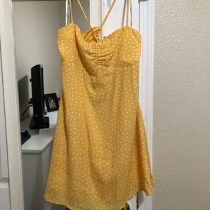 Yellow summer dress